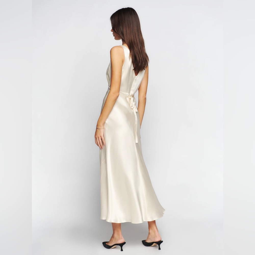 INADA SILK DRESS - Picture 3 of 5
